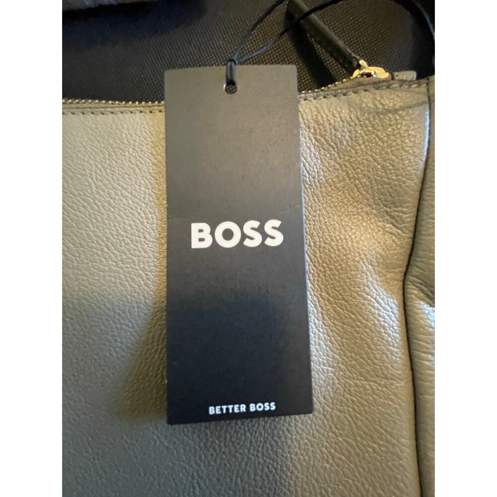Boss Alyce Leather Hobo Bag - Picture 9 of 12